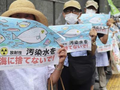 Comienza el vertido de agua tratada de Fukushima