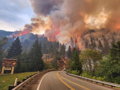 Incendio forestal en los Andes de Perú deja cinco muertos