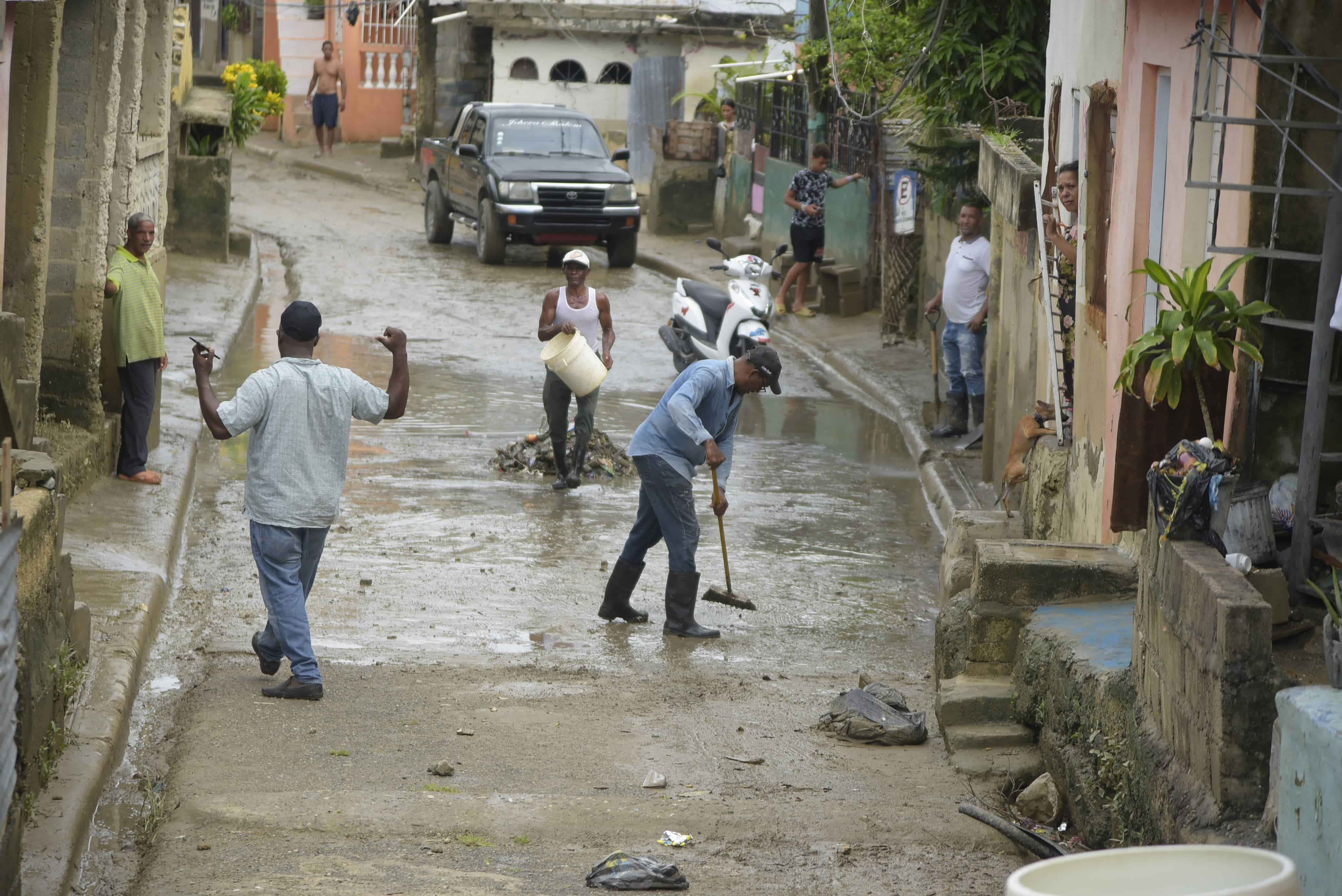 Calles con inundaciones