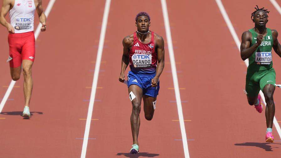 Alexander Ogando, séptimo mejor corredor del Mundial de atletismo 2023