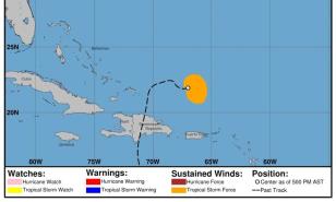 ¿Se devolvió la tormenta Franklin? Onamet responde