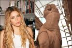 Shakira reacciona al levantamiento de una estatua en su honor Shakira reacciona al levantamiento de una estatua en su honor
