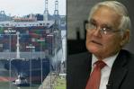 Exadministrador del Canal de Panamá advierte sobre riesgos por falta de agua