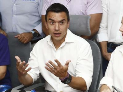 Daniel Noboa habla de las presidenciales de Ecuador