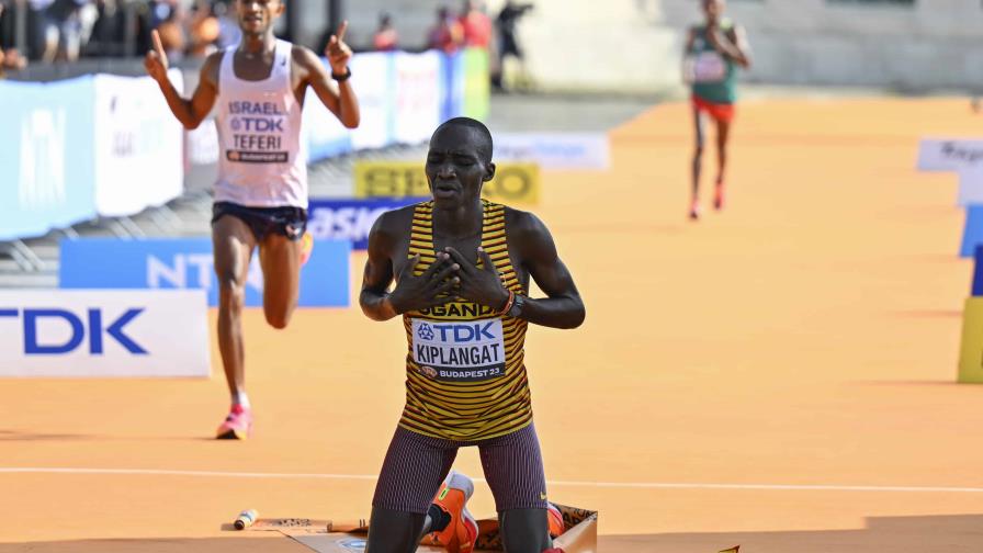El ugandés Victor Kiplangat, campeón del mundo de maratón en Budapest