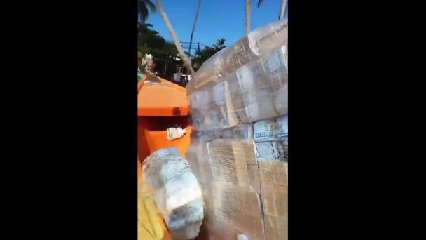 Grabación viral con dinero en una yola es por un videoclip