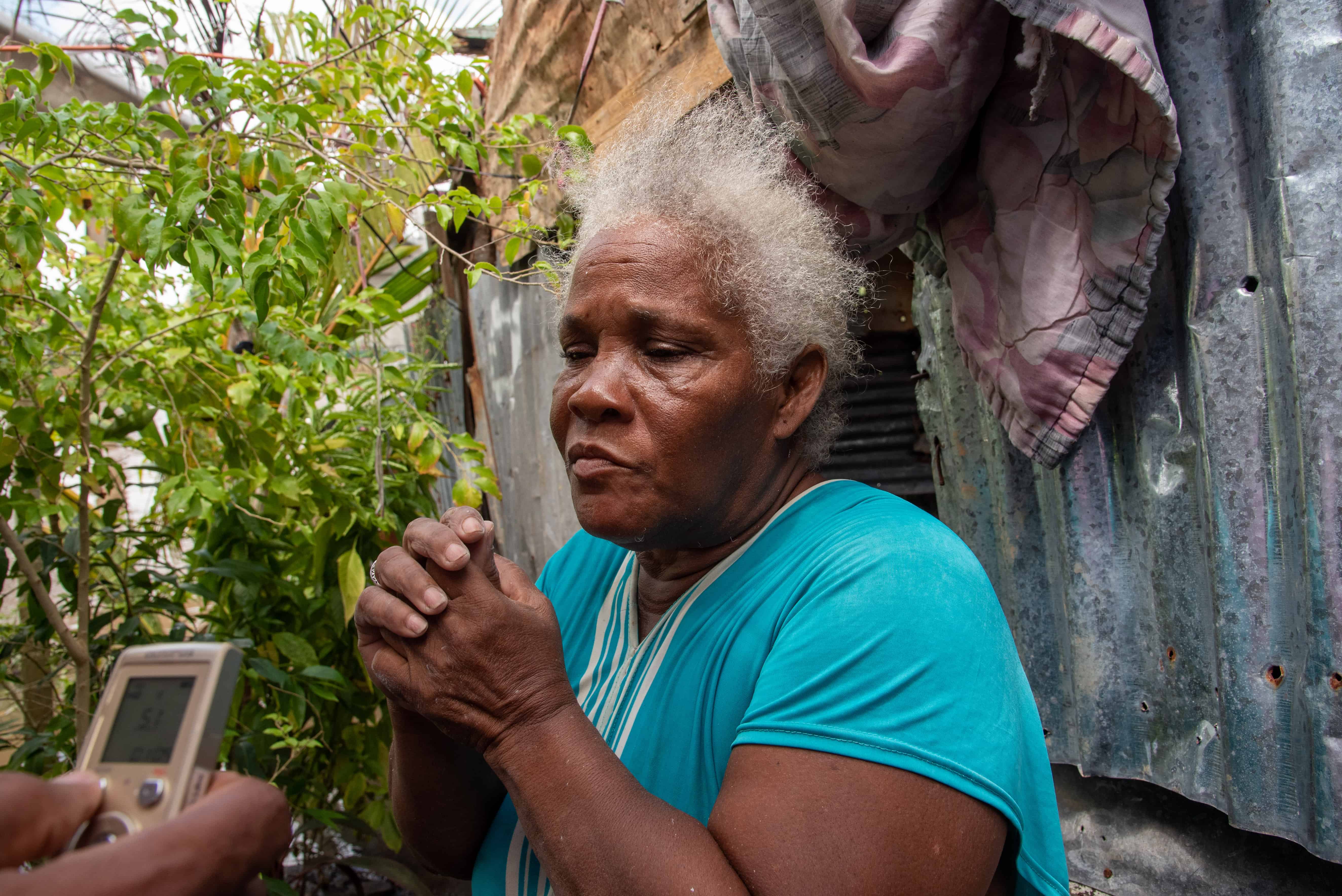 Josefa González, residente en Ribera del Ozama.