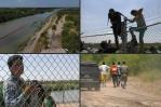 Ni boyas ni alambres de púas detienen el paso de migrantes a EEUU
