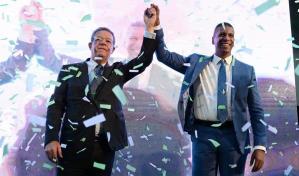 Leonel presenta a Demóstenes Martínez como aspirante a senador en Santiago