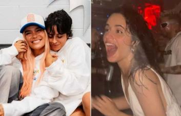 Camila Cabello disfruta del concierto de Karol G en Miami