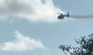 Cuatro hospitalizados por caída de helicóptero sobre un edificio residencial en Florida