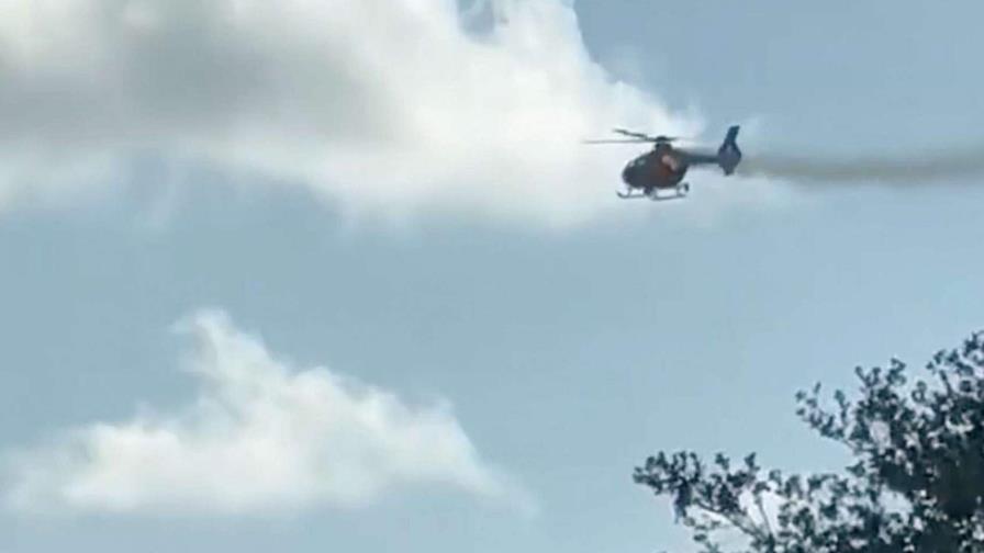 Cuatro hospitalizados por caída de helicóptero sobre un edificio residencial en Florida