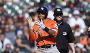 Jeremy Peña bateó de 6-5 en paliza de Astros por 17-4 sobre Tigres