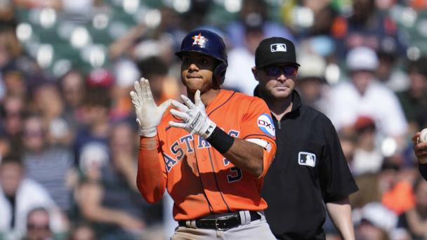 Jeremy Peña bateó de 6-5 en paliza de Astros por 17-4 sobre Tigres