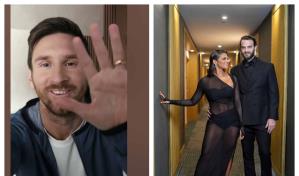 Techy Fatule celebra cumpleaños de su esposo con video de Lionel Messi