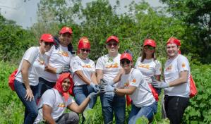 Pollo Cibao reforesta 350 tareas en Monte Plata