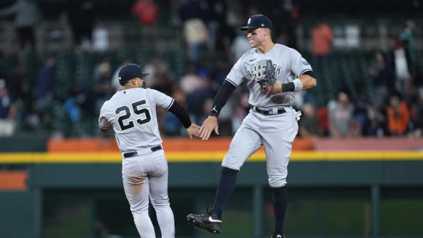 Yanquis ganan juegos consecutivos por 1ra vez en 4 semanas; vencen a Detroit