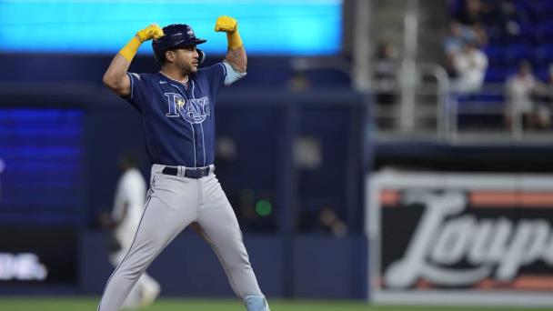 José Sirí empuja las de la ventaja; Arozarena, Lowe y Paredes jonronean; Rays aplastan a Marlins