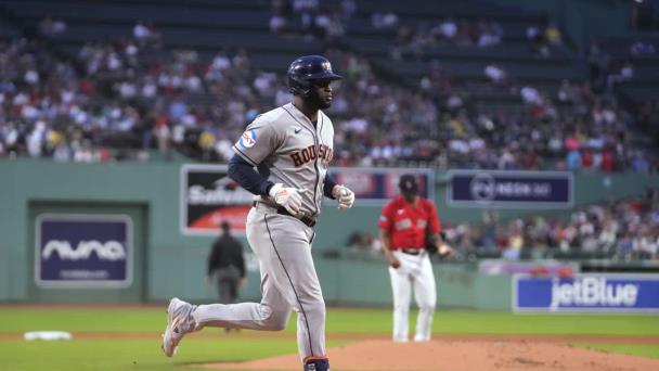 Bregman y Álvarez conectan jonrón; Astros derrotan 6-2 a Medias Rojas