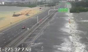 Idalia tocó tierra en Florida como huracán de categoría 3