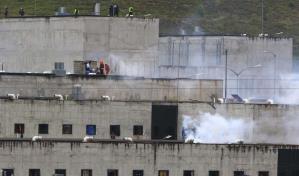 Disturbios en dos cárceles de Ecuador contra una intervención de Policía y Fuerzas Armadas