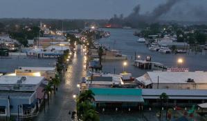 Huracán Idalia emprende camino hacia el Atlántico, pero el peligro se mantiene