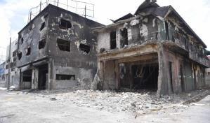 Gusanos y moscas invaden zona de explosión en San Cristóbal