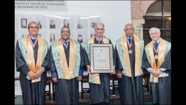 Academia de Ciencias otorga su máxima distinción a José Joaquín Puello