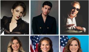 Sebastián Yatra y los Estefan serán premiados en EE.UU. por la industria discográfica