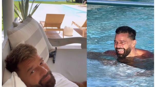 Ricky Martin con sus hijos en RD: Siempre que vengo me doy un chapuzón en el Río Chavón