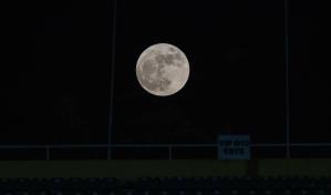 Así se vio la superluna azul en Santo Domingo