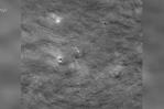 NASA revela imagen del posible cráter en la Luna formado por impacto de la sonda rusa