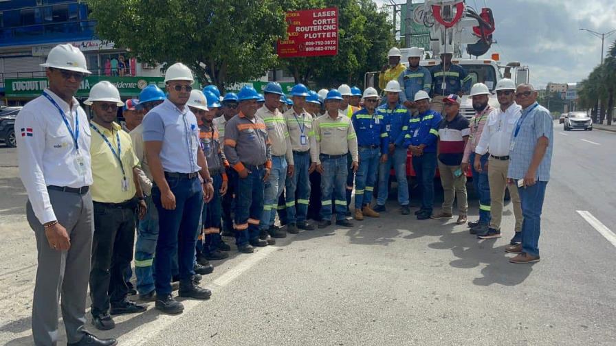 Edeeste inicia operativo para mejorar servicio energético en Santo Domingo Norte