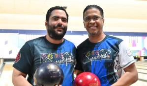 Fernández y Javier se imponen en dobles en torneo de boliche