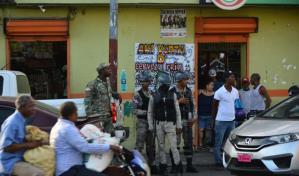 Militares y policías realizan operativo en Capotillo tras tiroteo que dejó un muerto y varios heridos
