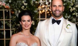 Este es el espectacular vestido de novia de Nicole Fernández en su enlace con Albert Pujols