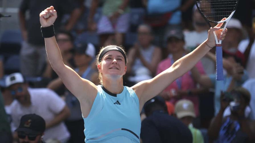 Muchova alcanza los cuartos de final por primera vez en el U.S. Open