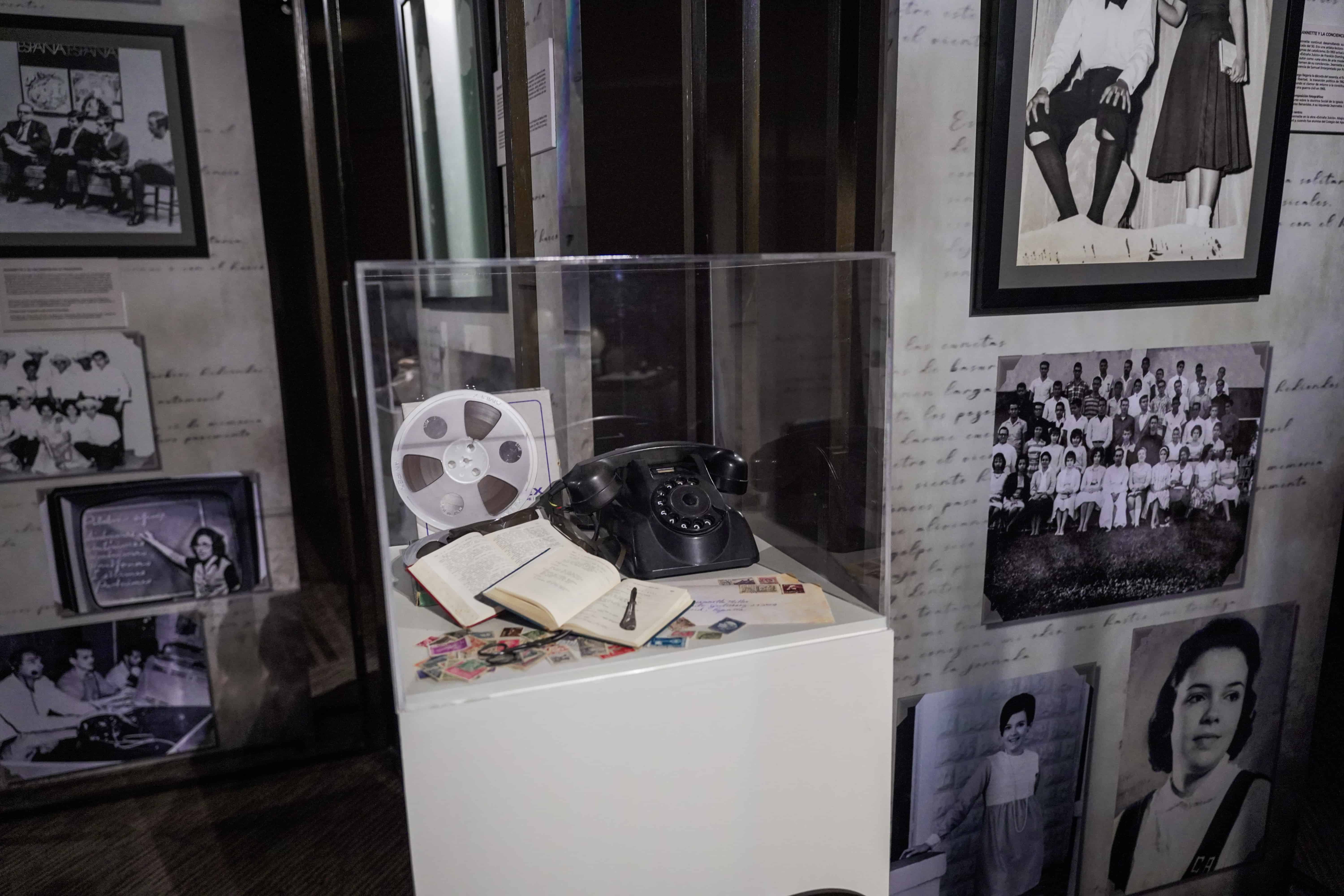 Un espacio del Pabellón en honor a Jeannette Miller.