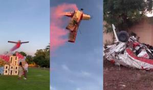 Video | Avioneta se estrella durante fiesta de revelación de sexo; el piloto falleció