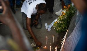Rinden homenaje en Haití a cientos de personas asesinadas por las bandas criminales