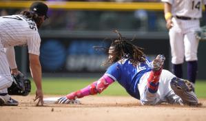 Vladimir Guerrero Jr., jonroneó y remolcó a Toronto en Denver
