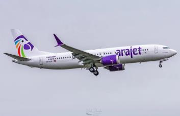 Arajet amplía sus destinos en Suramérica desde Santiago de los Caballeros