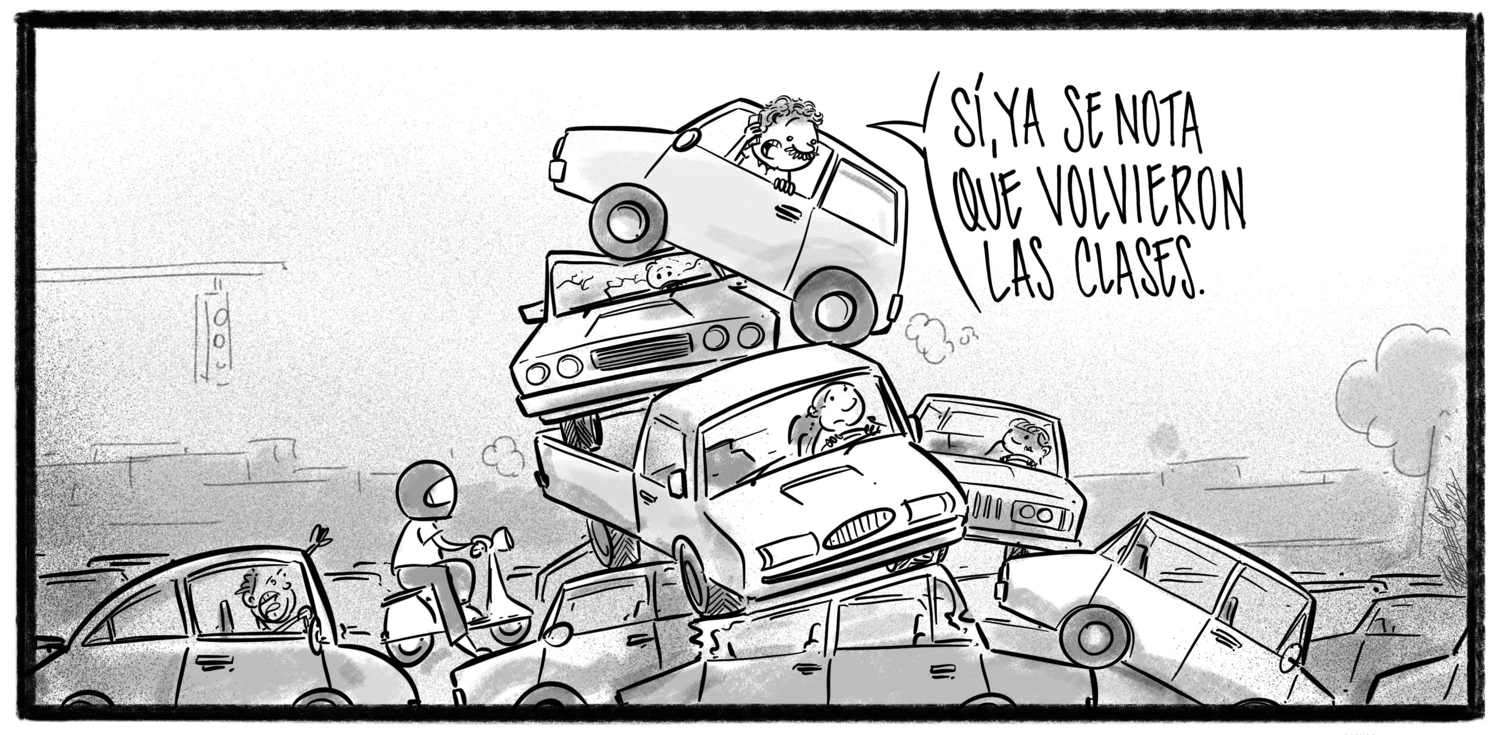 Caricatura de Noticiero Poteleche 4 septiembre 2023