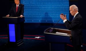 Biden y Trump efectúan pocos actos de campaña mientras sus rivales aumentan sus mítines