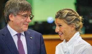 La vicepresidente española, en Bruselas para reunirse con Puigdemont