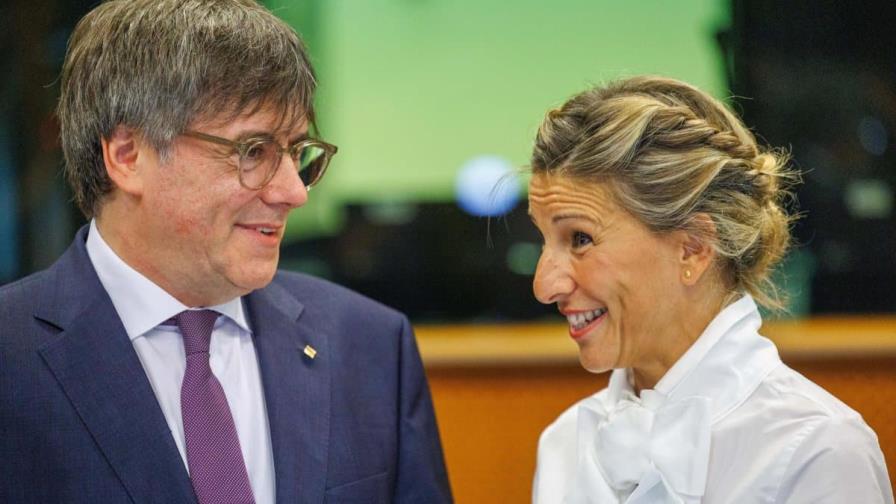 La vicepresidente española, en Bruselas para reunirse con Puigdemont