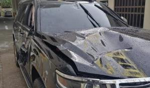 Senador Yván Lorenzo, ileso tras accidente en la 27 de Febrero