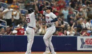 Medias Rojas vencen a Rays y ponen fin a racha de derrotas en el Tropicana Field