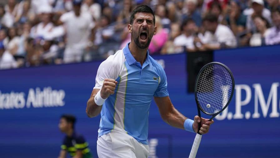 Djokovic despacha a Fritz en el US Open y bate récord de Federer con 47 semifinales de Grand Slam