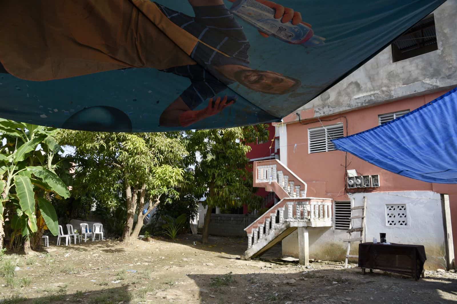 Vista de la casa donde viven los padres de Edwin Madé Sánchez. 